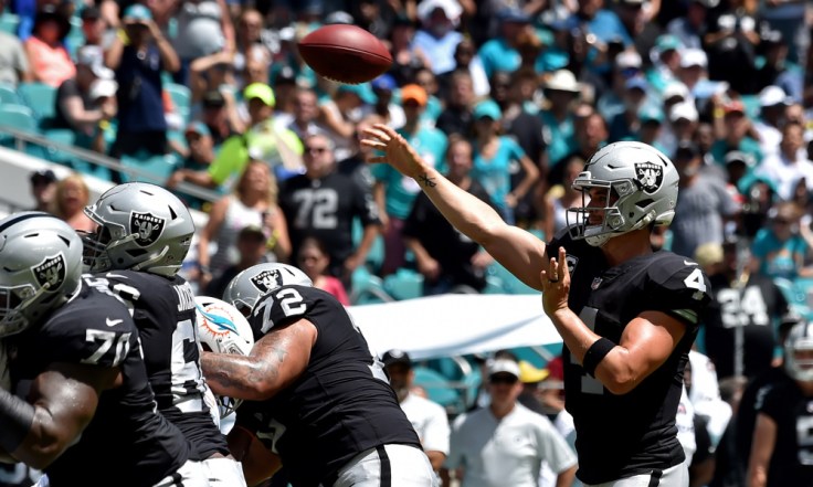 NFL: Oakland Raiders at Miami Dolphins